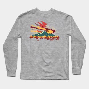 MOUNTAIN AUTUMN FLARE Long Sleeve T-Shirt